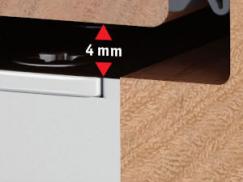 4 mm Falzluft
