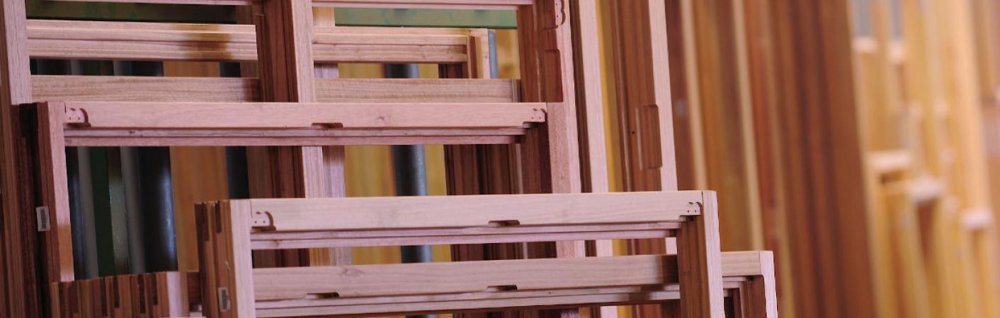 Holzfenster